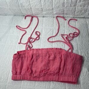 Showpo Vibrant Pink Gathered Top